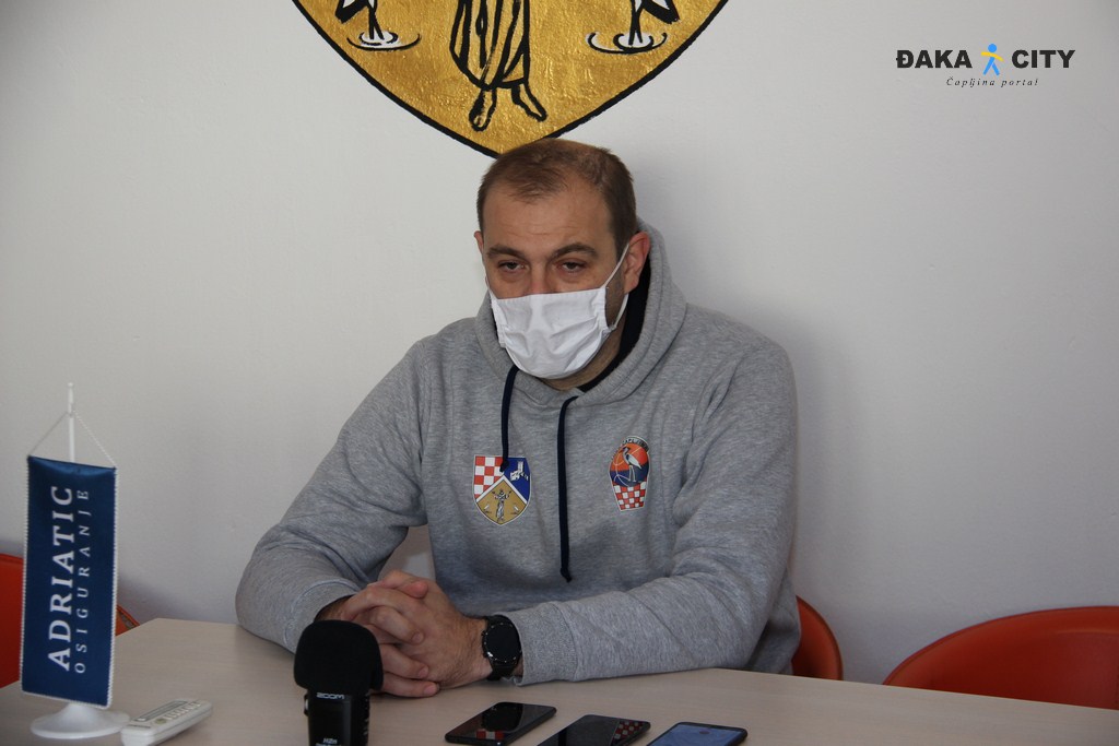 Trener HKK Čapljina Boris Džidić
