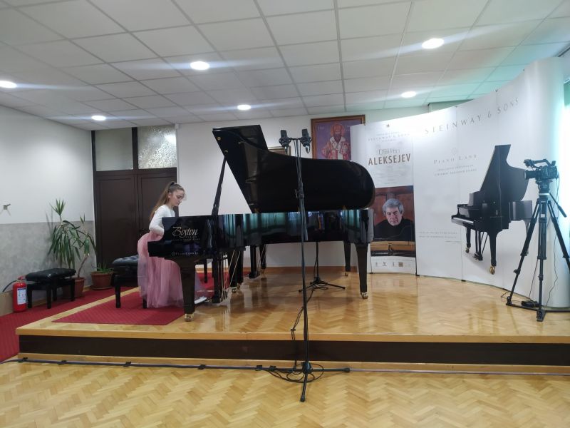 FOTO: Bernardica Miočević na 20. međunarodno pijanističko natjecanju „Davorin Jenko“ u Beogradu